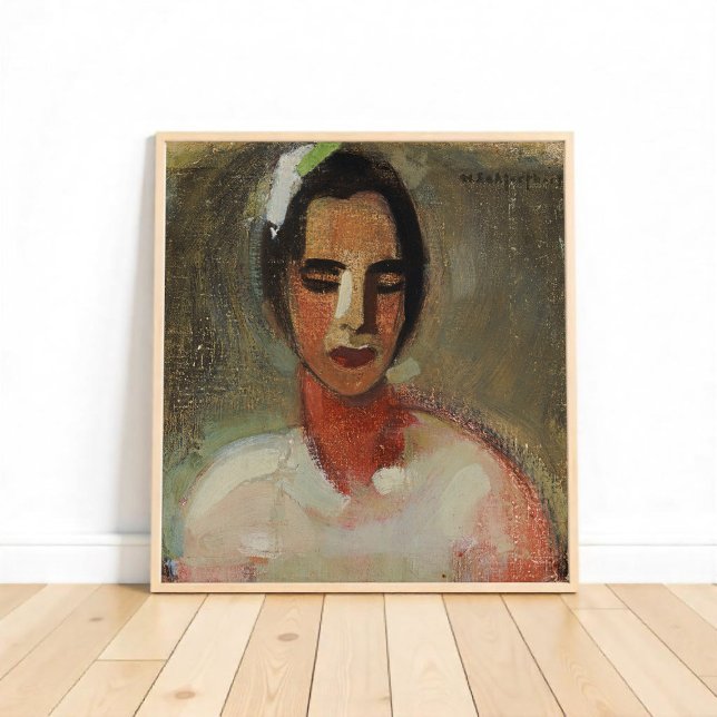 Poster Fille de Californie, Helene Schjerfbeck (Créateur téléchargé)