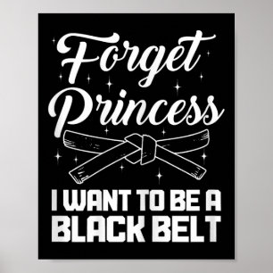 Poster Fille de karaté Arts martiaux Mma Jiu Jitsu Boxe p