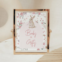 Fille de lapin Baby showers Livres et Cadeaux