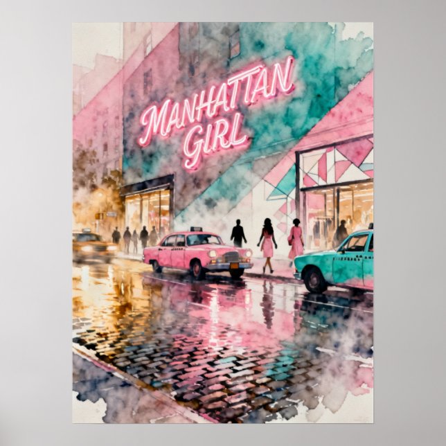 Poster Fille de Manhattan (Devant)