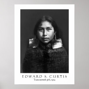 Poster Fille de Tsawatenok, 1914
