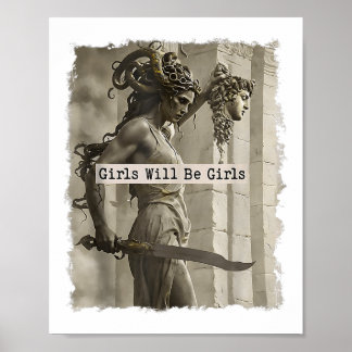 Poster Fille sera Filles Medusa Débardeur_1
