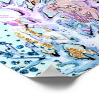 Fille Sirène Baby shower Signes