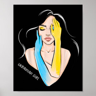 Poster Fille ukrainienne femmes