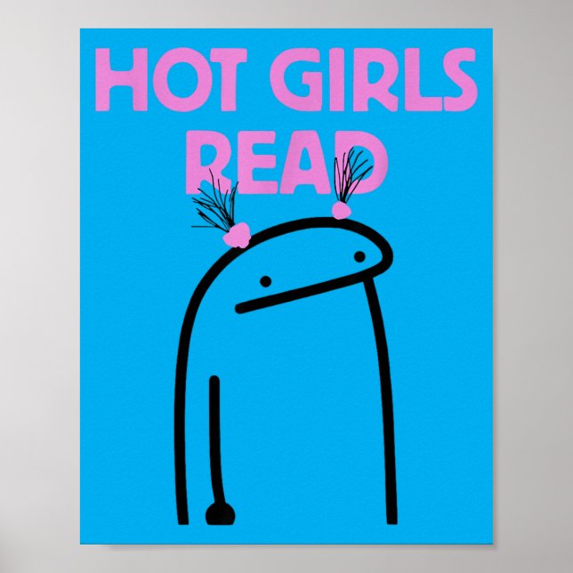 Poster Filles Chaudes Lisent (Devant)