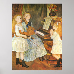Poster Filles de Catulle Mendes par Pierre Renoir
