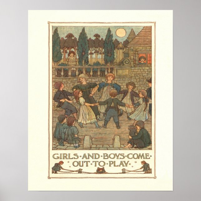 Poster "Filles et garçons" (Devant)