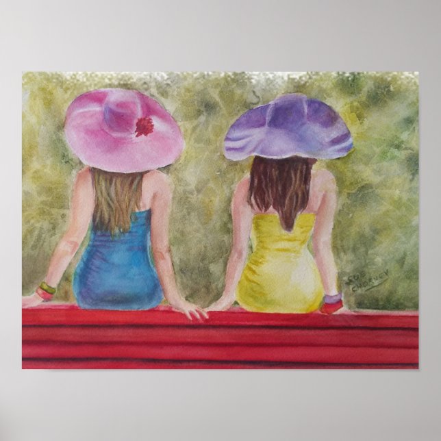 Poster Filles exceptionnelles et élégantes (Devant)