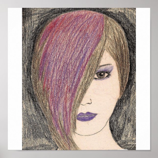 Poster Filles face 2 (Devant)