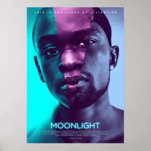 Poster film au clair de lune