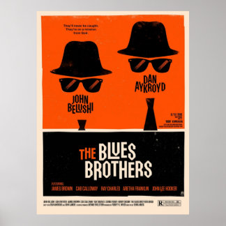 Poster film classique The Blues Brothers