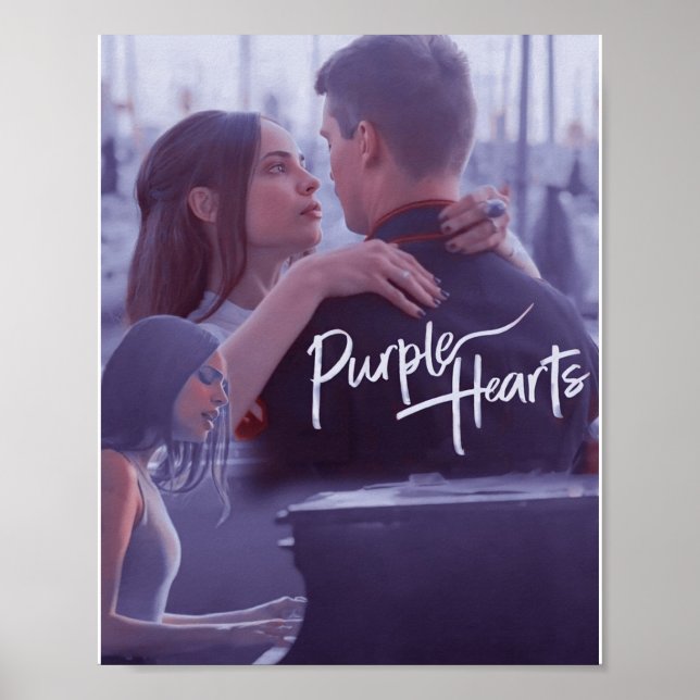 Poster Film de Purple Hearts (Devant)