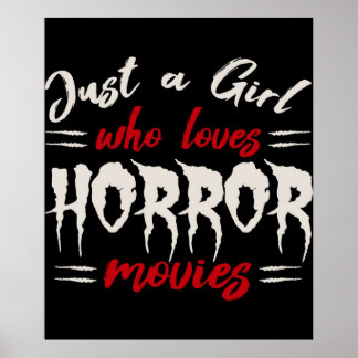 Poster film d'horreur