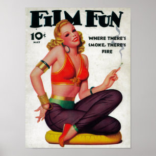 Poster Film Fun Magazine Couverture 11