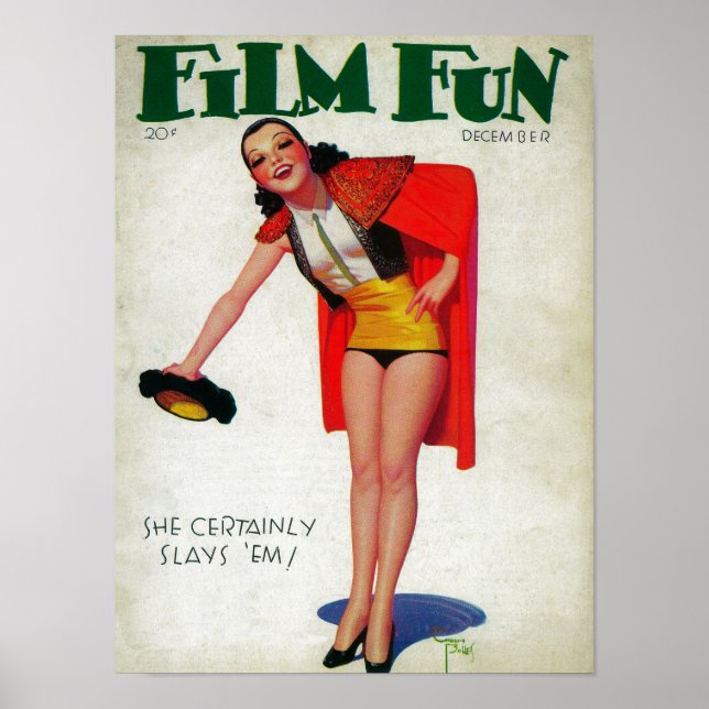 Poster Film Fun Magazine Couverture 6 (Devant)