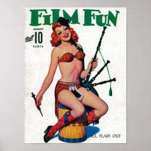 Poster Film Fun Magazine Couverture 8