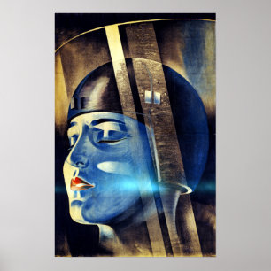 Poster Film iconique vintage de métropole