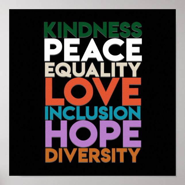 Poster Film Peace Support Earth World Peace Day Lover (Devant)