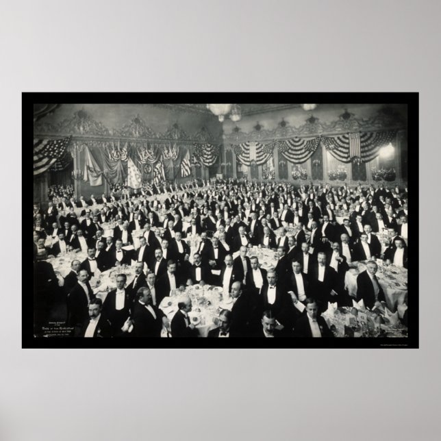 Poster Fils de la révolution New York City Photo 1906 (Devant)