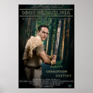 Poster "Fils de Lemuria"