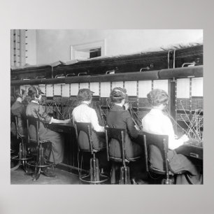 Poster Fils traversés : 1914