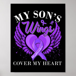 Poster Fin de l'overdose Les ailes de mon fils couvrent m