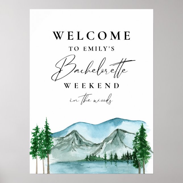 Poster Fin de semaine de bachelorette dans l'Affiche de b (Devant)