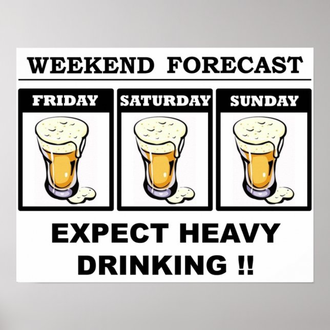 Poster Fin de semaine de la bière complète (Devant)