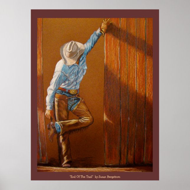 Poster "Fin du sentier" par Susan Bergstrom (Devant)