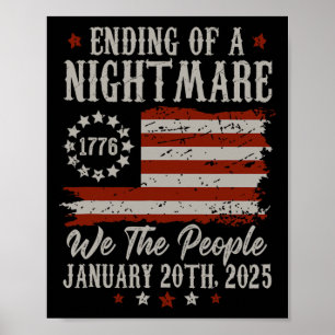 Poster Fin D'Une Nuit Effrayante - 47ème Président De L'O