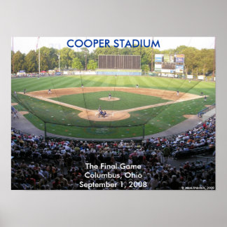 Poster Finale du stade Cooper