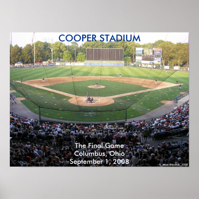 Poster Finale du stade Cooper (Devant)