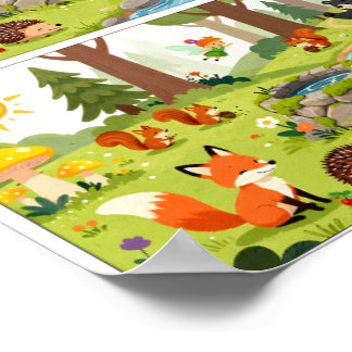 Poster Find the Differences Challenge – Kids Learning