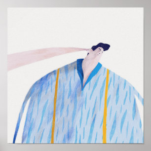 Poster Finger in ear