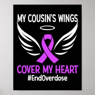 Poster Finir la surdose Les ailes de ma cousine couvrent