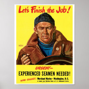 Poster Finissons Le Travail !