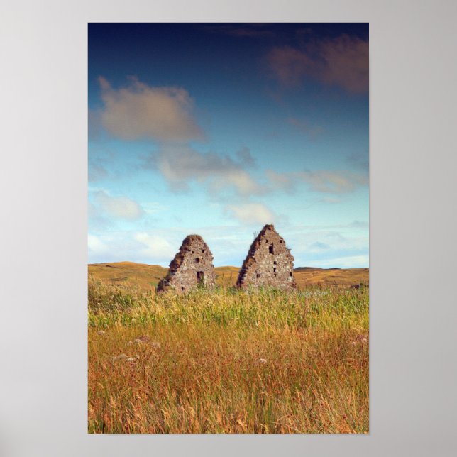 Poster Finlaggan, Écosse (Devant)