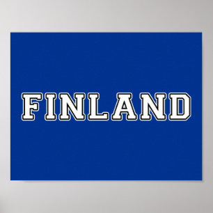 Poster Finlande