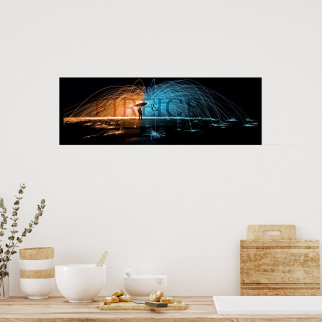 Poster Fire et Ice (Cuisine)