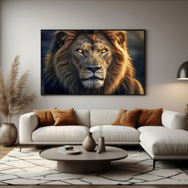 Poster Fire Eyes of the Jungle King (Créateur téléchargé)