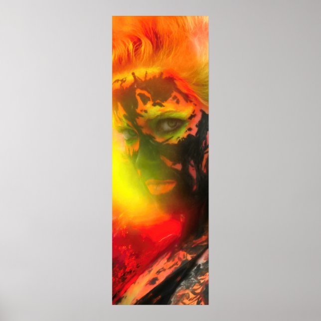 Poster Fire Goddess PELE (Devant)