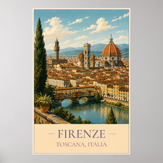 Poster Firenze (Devant)