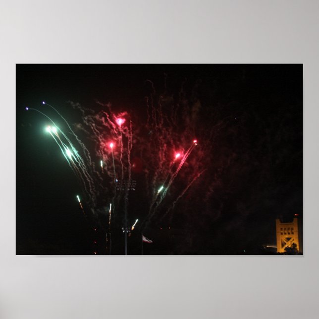 Poster Fireworks (Devant)