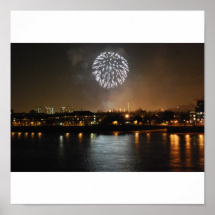 Poster Fireworks sur Londres