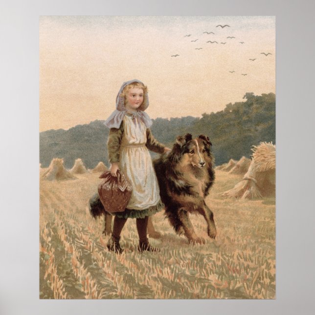 Poster Firm Friends, début du 20e siècle, (Devant)