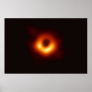 Poster First Ever Image of a Black Hole 8K Resolution