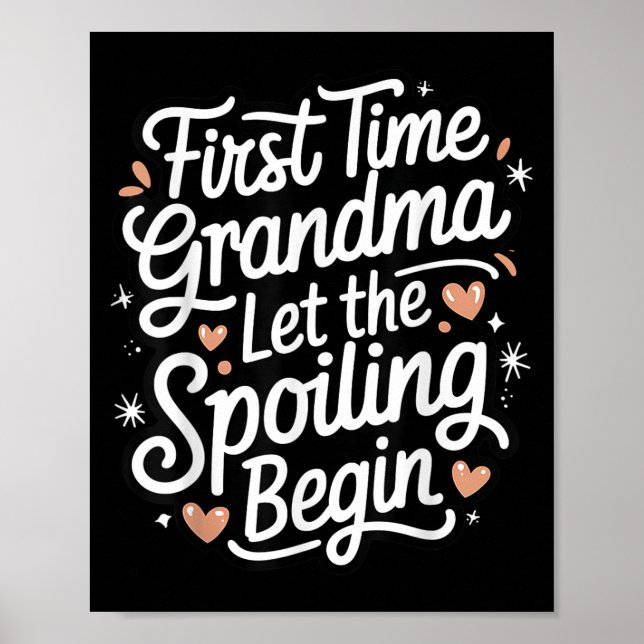 Poster First Time Grandma Let The Siling Begin 2025 New G (Devant)