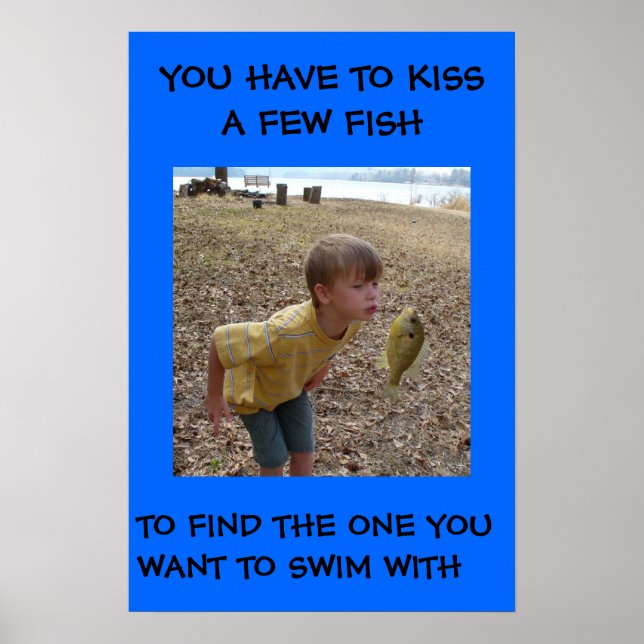 POSTER FISH KISS (Devant)