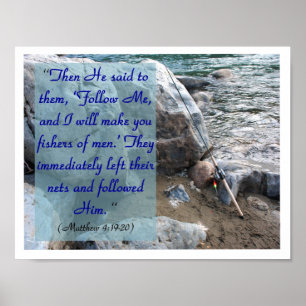 Poster Fisher of Men (Mat 4:19-20)