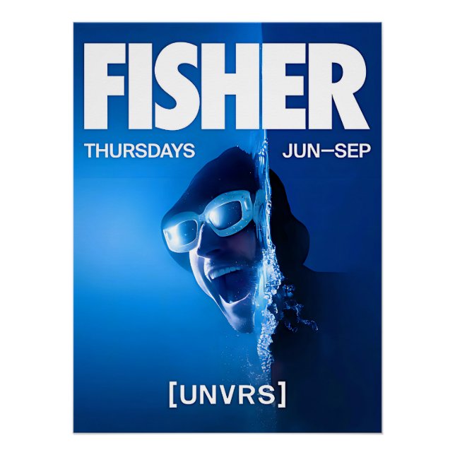Poster Fisher - [UNVRS] (Devant)